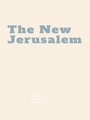 cover image of The New Jerusalem